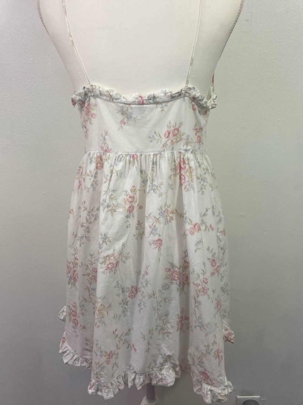 Victoria’s Secret Vintage Dress Floral Small Coquette Feminine Fairy Y2K Slip - Picture 4 of 10